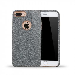 iPhone 8 Plus / iPhone 7 Plus / iPhone 6S 6 Plus Wool Style Armor Hybrid Case (Gray)